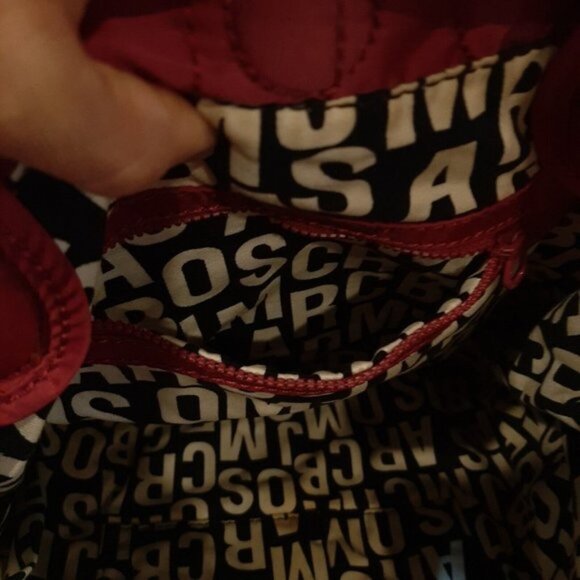 Marc by Marc Jacobs Fuchsia Pink Nylon Tate Tote Quilted Shopper Bag - Picture 8 of 15